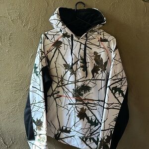 Mens Trailcrest white Camo Hunting Hoodie Perforemcae 360 new with tags